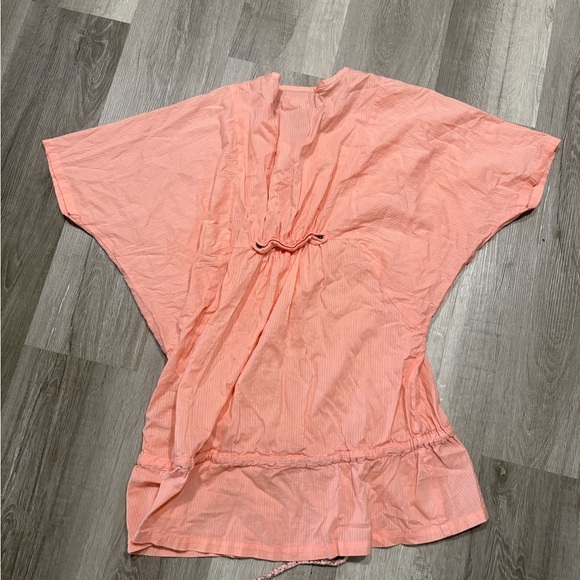 Ruff Hewn Coral Button-Front Tunic - Picture 5 of 5